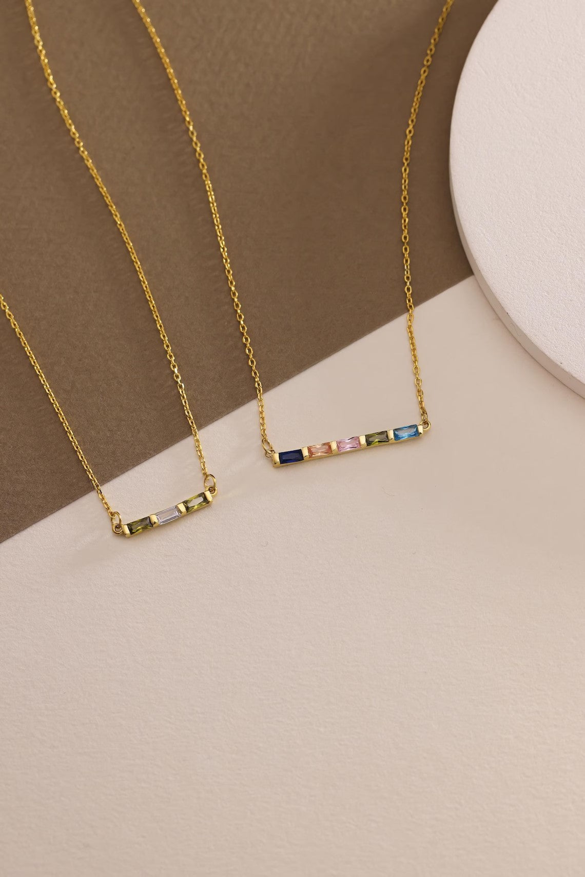 Birthstone Necklace For Her, Mom, Grandma