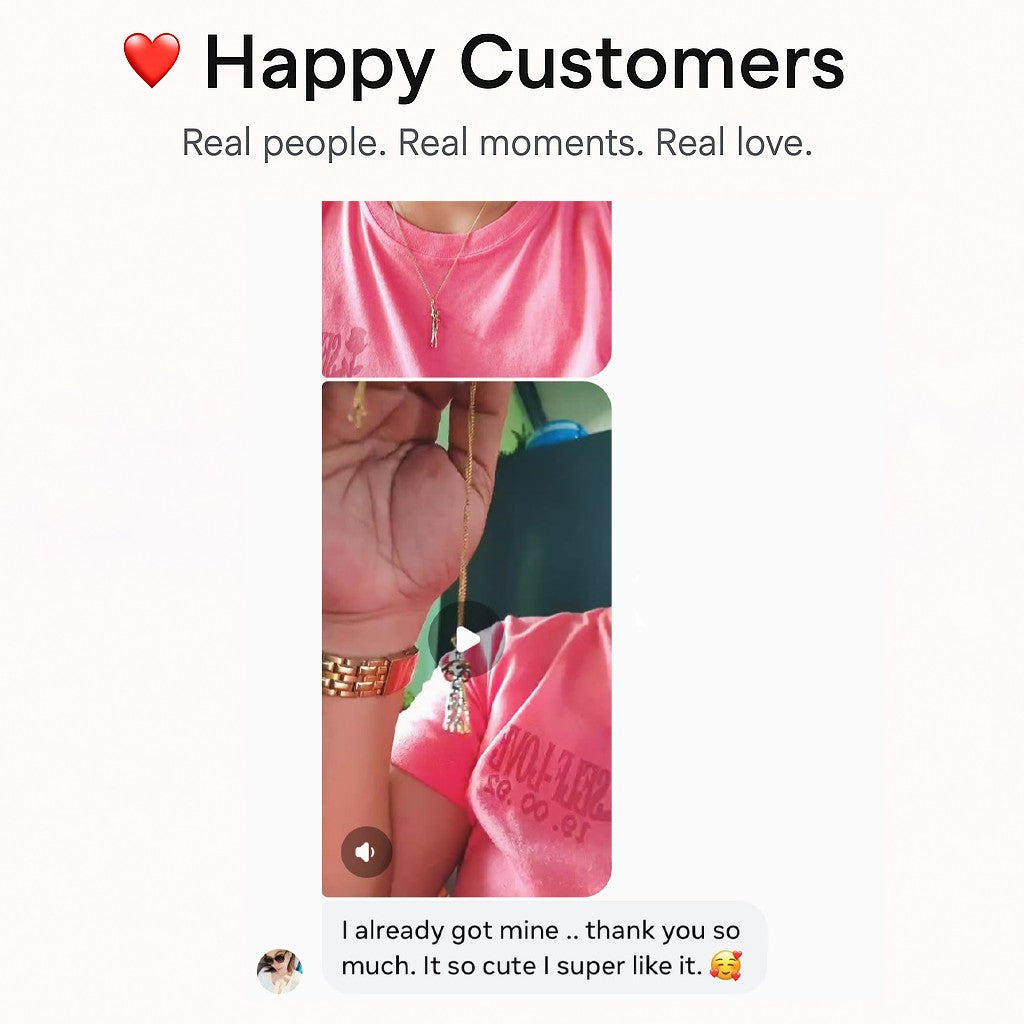 Hug Necklace – Handmade Gift of Love