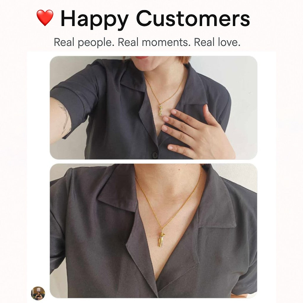 Hug Necklace – Handmade Gift of Love