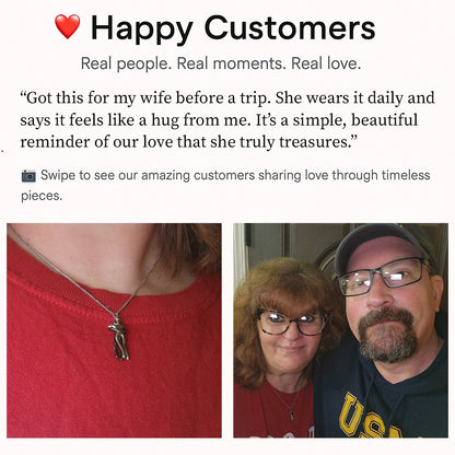 Hug Necklace – Handmade Gift of Love