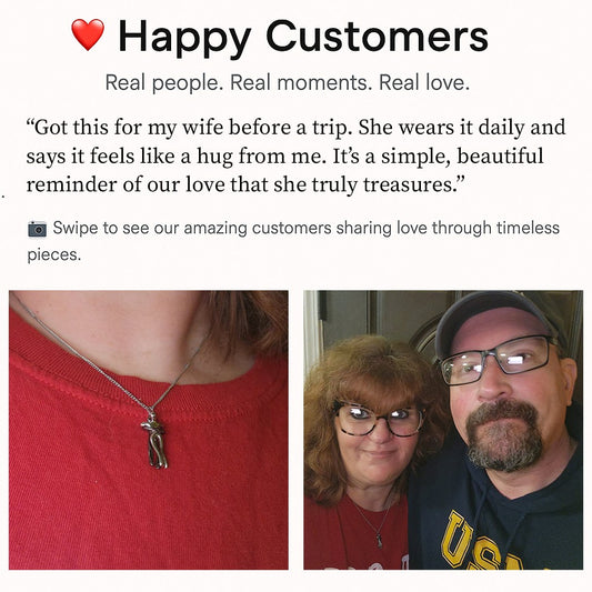 Hug Necklace – Handmade Gift of Love